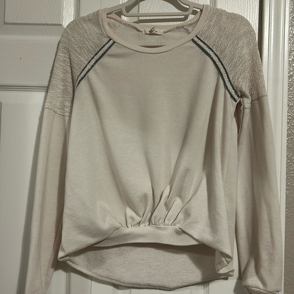 Maurices raglan trim ruched front sweatshirt Size XS - Picture 2 of 6